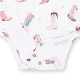 Buckarette Boots Ruffle Bodysuit
