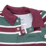 Rugby Stripe Polo Romper