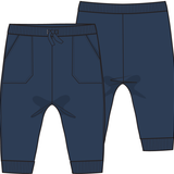 Solid Insignia Blue Jogger Pant