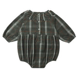 Freya Romper - Holiday Plaid