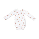 Mini Footballs Long Sleeve Bodysuit