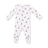 Mini Cowboy Boots Zipper Footie