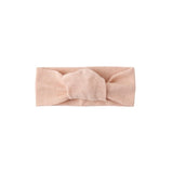 Pointelle Knotted Headband - Melon
