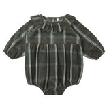 Freya Romper - Holiday Plaid