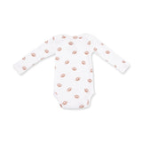Mini Footballs Long Sleeve Bodysuit