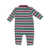Rugby Stripe Polo Romper