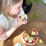 Wooden Take-Out Pizza