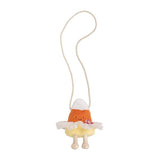 Candy Corn Halloween Plush Purse