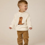 Cowboy Boot Rollneck Sweater