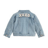Glitter Patch Toddler Denim Jacket