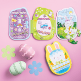 Blue Easter Magnetic Puzzle Book