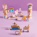 Ballet Wood Toy Set